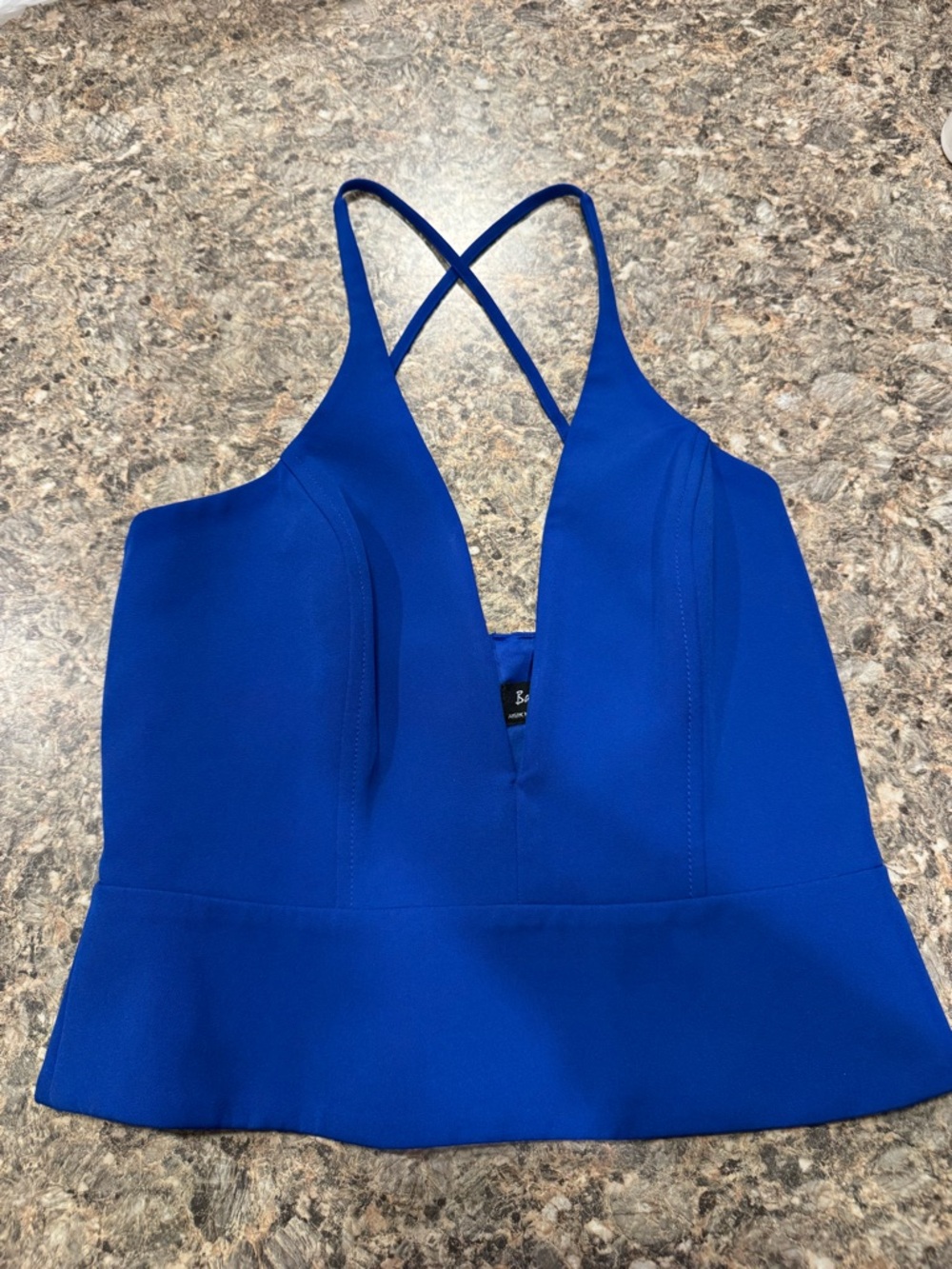 Bardot Electric Blue top size S